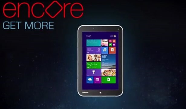 Toshiba Encore tablet