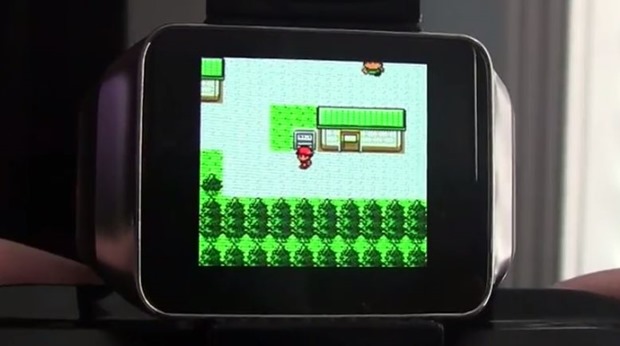世界最小ゲームボーイカラー Android Wear エミュレータによるプレイ動画 スマートウォッチ