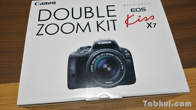 デジタル一眼レフ Canon Eos Kiss X7 購入 開封レビュー