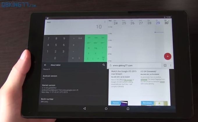 動画 Android Mは画面分割 マルチウィンドウをサポート 開発者向けオプションから設定可能