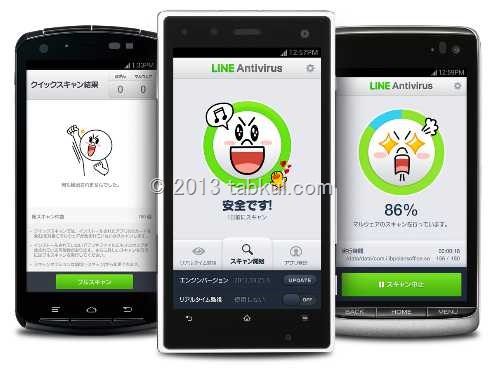 NHN Japan、Androidアプリ「LINEアンチウイルス」を公開、機能を調べる