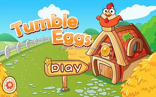 価格 149円、たまご入れゲーム「Tumble Eggs」の試用レビュー / Androidアプリ