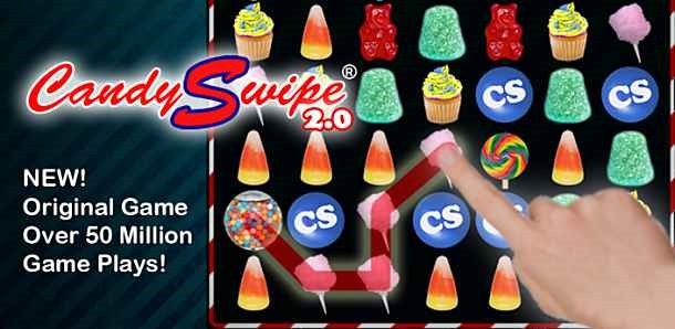 価格 299円、お菓子を消すパズルゲーム「CandySwipe」の試用レビュー / Androidアプリ