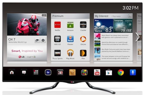 LG、『Google TV』を2013年後半に韓国と中国で発売へ