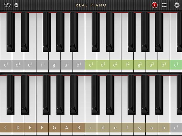 ペダルや録音対応のiPad用ピアノ アプリ「Real Piano HD」 が無料配信中（動画あり）