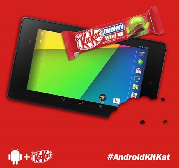 ネスレ、『Android 4.4 KitKat』は10月に入手可能と伝える