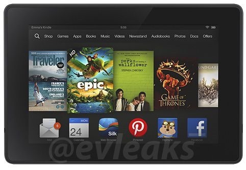 Amazon、新型『Kindle Fire HDX』を明日発表か