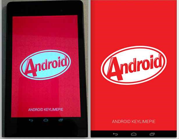 『Android4.4 KitKat』のスクリーンショットがリーク―Nexus 7 (2013) 上で動作
