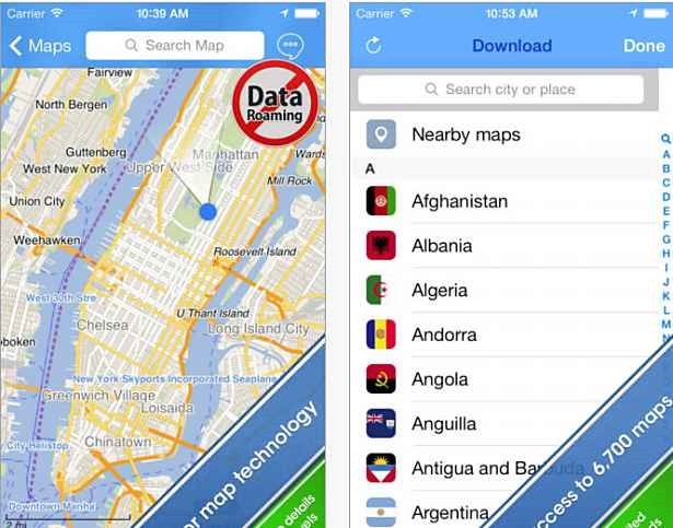 オフライン対応、世界中で使える地図アプリ『City Maps 2Go』が無料配信中―iOS