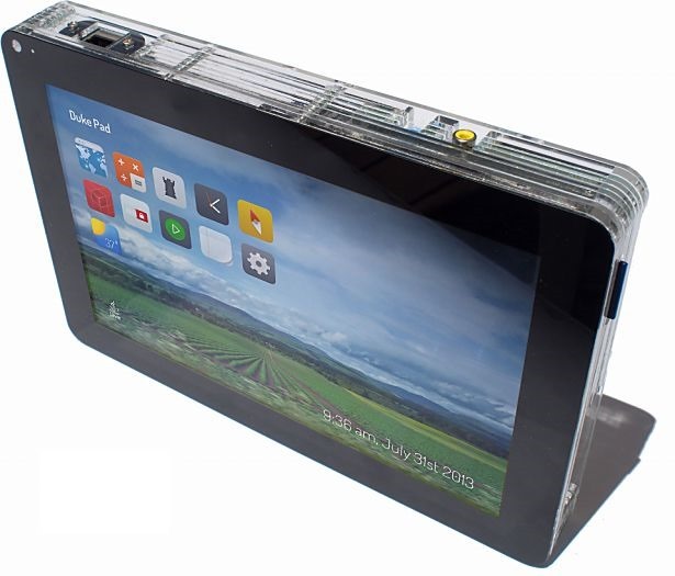 オラクル、手作りタブレット「DukePad」発表！Raspberry Pi内蔵で370ドル