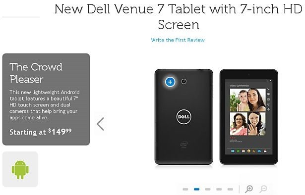 米DELL、Androidタブレット『Venue 7』『Venue 8』を販売開始ースペックや価格、提供アプリなど