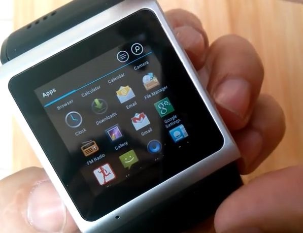 『Goophone Smart Watch』のハンズオン動画