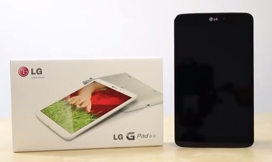 Neuxs 8ベース機とも言われる『LG G Pad 8.3』の開封動画