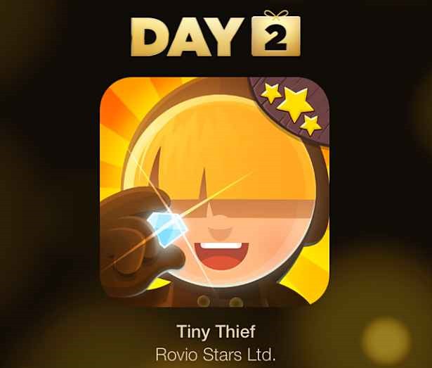 Apple『12 DAYS プレゼント』２日目：アプリ／Tiny Thief