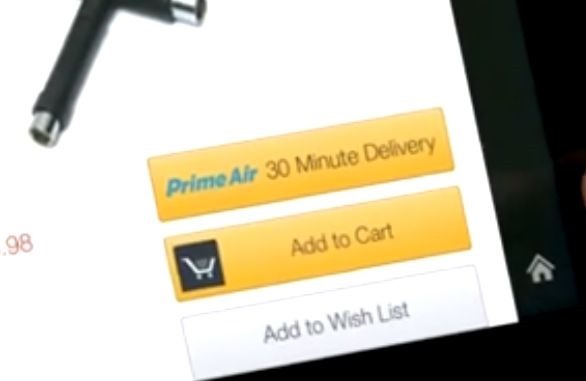米アマゾン、無人ヘリで30分お届け『Prime Air』の動画公開