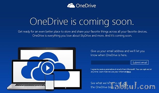 Microsoft、「SkyDrive」を「OneDrive」へ名称変更