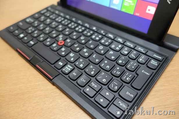 VivoTab Note 8 レビュー14―ThinkPad Tablet 2 Bluetoothキーボードを試す