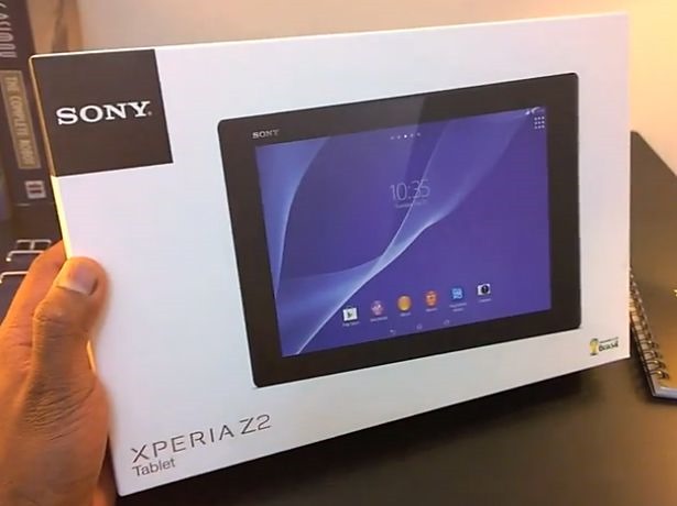 『Sony Xperia Z2 Tablet』の開封動画が公開される