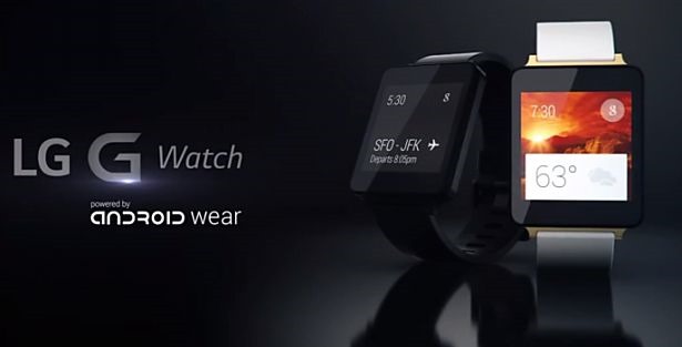 LG、防水スマートウォッチ『G Watch』の製品動画を公開―Android Wear搭載