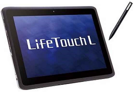 NEC、筆圧感知/10インチ『LifeTouch L』ペン対応モデル発売―スペックと価格