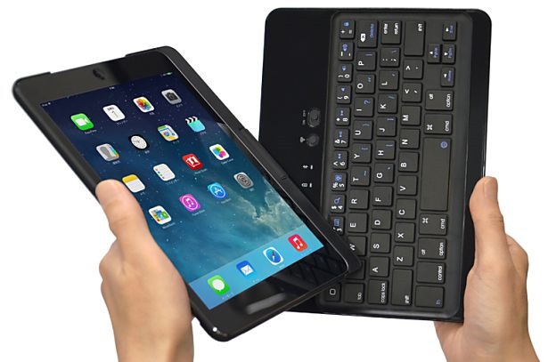 360度回転、「iPad mini」をコンバーチブルPC風にする「Bookey 360」発売―Bluetoothキーボード