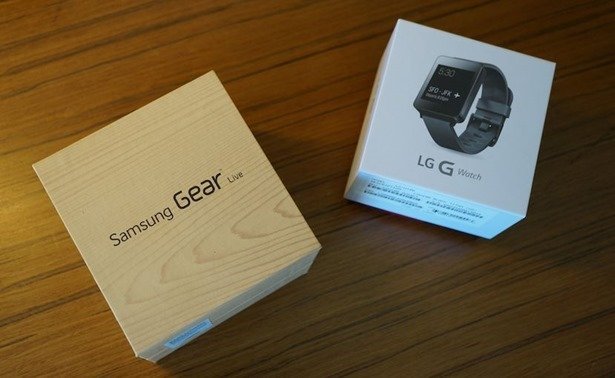 スマートウォッチ「LG G Watch」「Samsung Gear Live」の開封動画