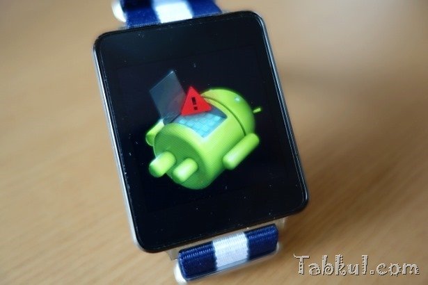 Android Wearをブートローダーから工場出荷状態に戻す方法―LG G Watchが起動しない時に