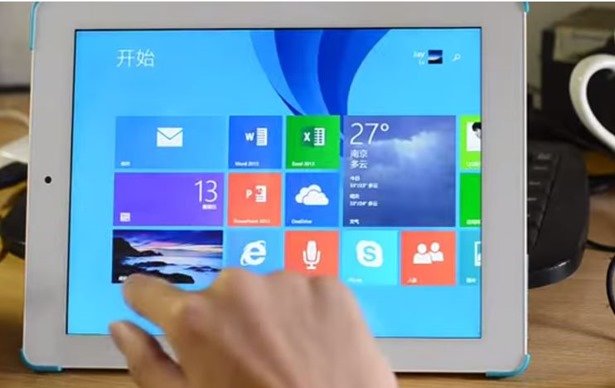Windows 8.1化した『Teclast X98 3G』のデモ動画―Androidタブレット
