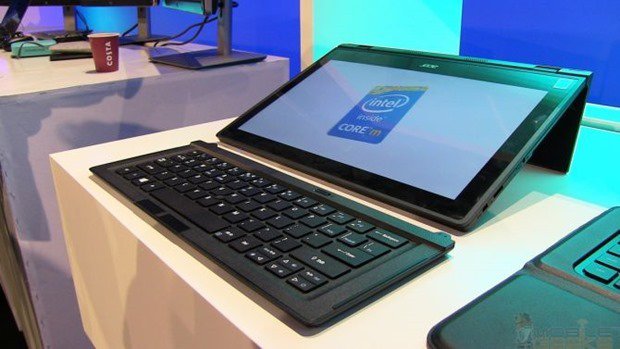 Acer、Core M搭載2in1『Aspire Switch 12』のハンズオン動画