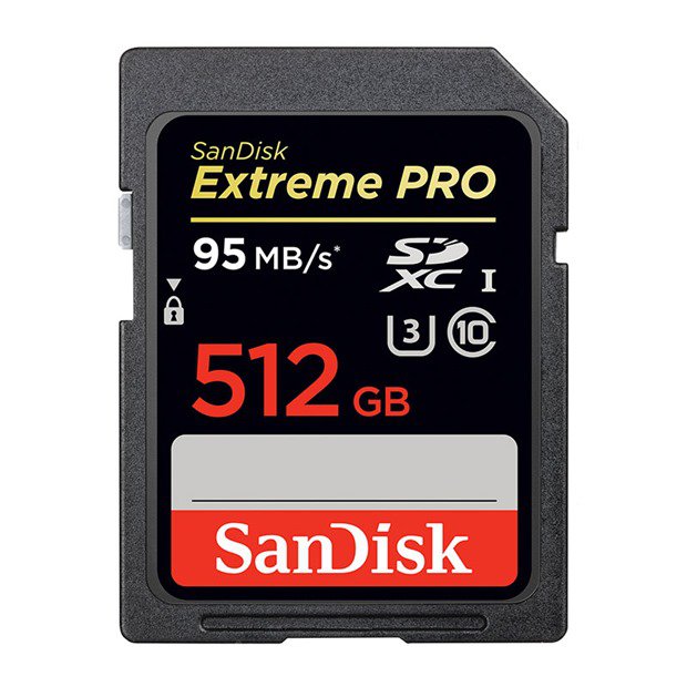 サンディスク、世界最大512GBのSDカードを12月発売と発表