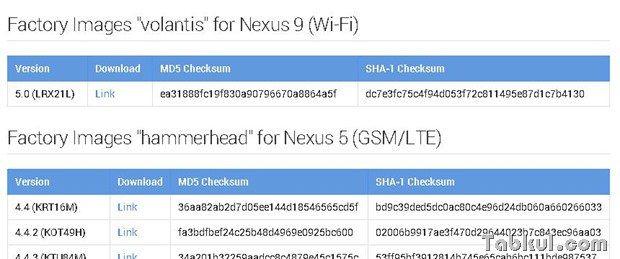 Google、『Nexus 9』向けAndroid 5.0 Lollipopファクトリーイメージ「LRX21L」を公開