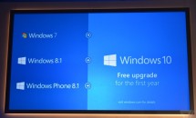 （速報）Windows 10 は無料アップグレード可能、対象OSはWindows 7 / 8.1 / Phone 8.1