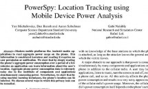 GPSなくてもバッテリーから位置を特定できる「PowerSpy」登場、精度90％