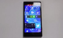 Windows 10 mobile（build 10080）のハンズオン動画
