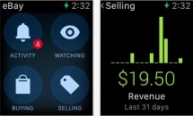 eBay、Apple Watch向けアプリをリリース―スマートウォッチ