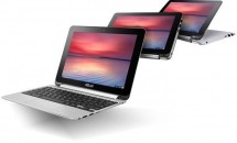 ASUS、360度ヒンジの10型『ChromeBook Flip C100』を米国で発売―価格・スペック