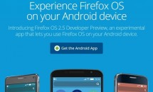 Mozilla、『Firefox OS 2.5』とAndroidアプリで体験できる”Developer Preview”配信開始