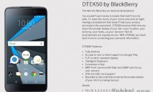 DTEK50 by BlackBerry 発売、価格299ドル