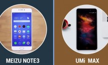 UMI Max vs Meizu Note 3、パフォーマンス対決動画