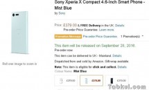 欧州で Xperia XZ / X Compact の予約開始、価格が明らかに