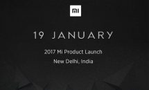 Xiaomi、1/19にインドでカンファレンス「2017 Mi Product Launch」開催へ