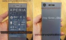 Xperia XZ1の実機画像リーク、5.2インチなど主要スペック