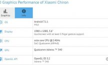 Snapdragon 835＋RAM6GBの『Xiaomi Chiron』登場 #GFXBench