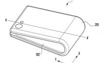 Samsung Galaxy Xか、折り畳みスマートフォン特許出願―境目のないディスプレイに