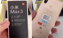 Xiaomi Mi Max 3のゴールド・カラー動画リーク