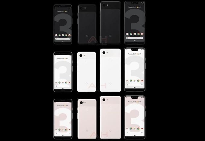 google-pixel-3-xl-black-white-sand-pink