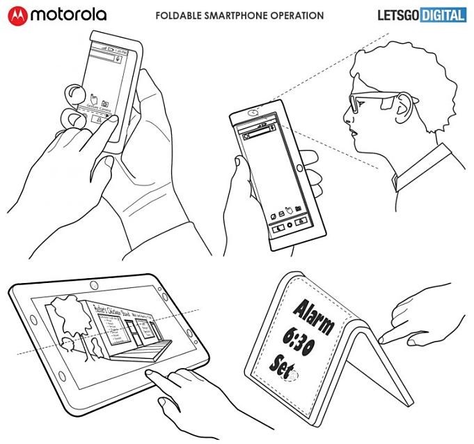 Motorola-smartphone-pieghevole-brevetto
