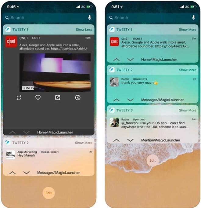 通常240円のウィジェットからツイート確認 Tweety Pro Widgets For Twitter などiosアプリ値下げ中 2019 3 27