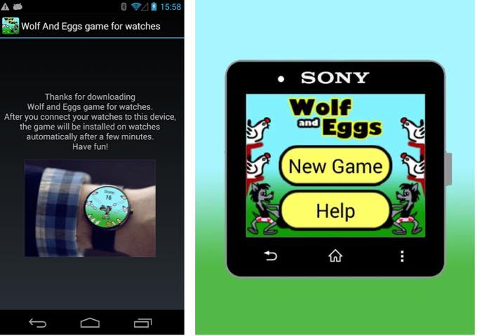 Android app com trumanbaz wolfandeggs