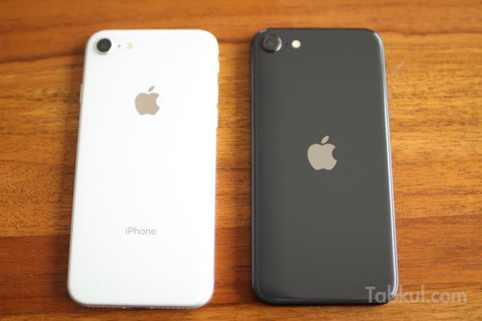 iPhone SE（第2世代）購入・開封レビュー、iPhone8と見た目を比較